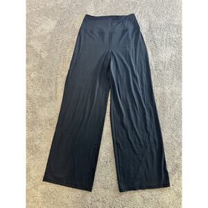 Athleta Elation Wide Leg Flare Sz M/T High Waist Stretch Soft Yoga Lounge Gym